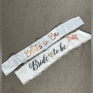 ⚡️Bride to be Sashes & Crown